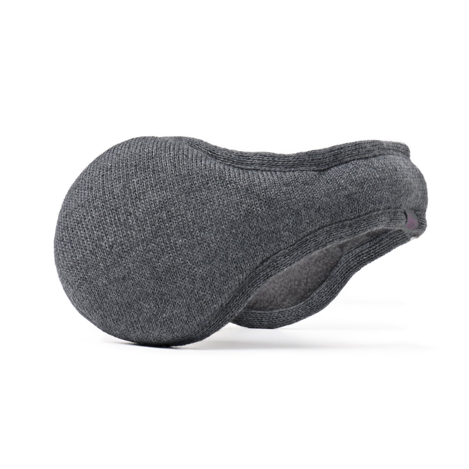 Merino Wool Ear Warmer Men Dark Gray