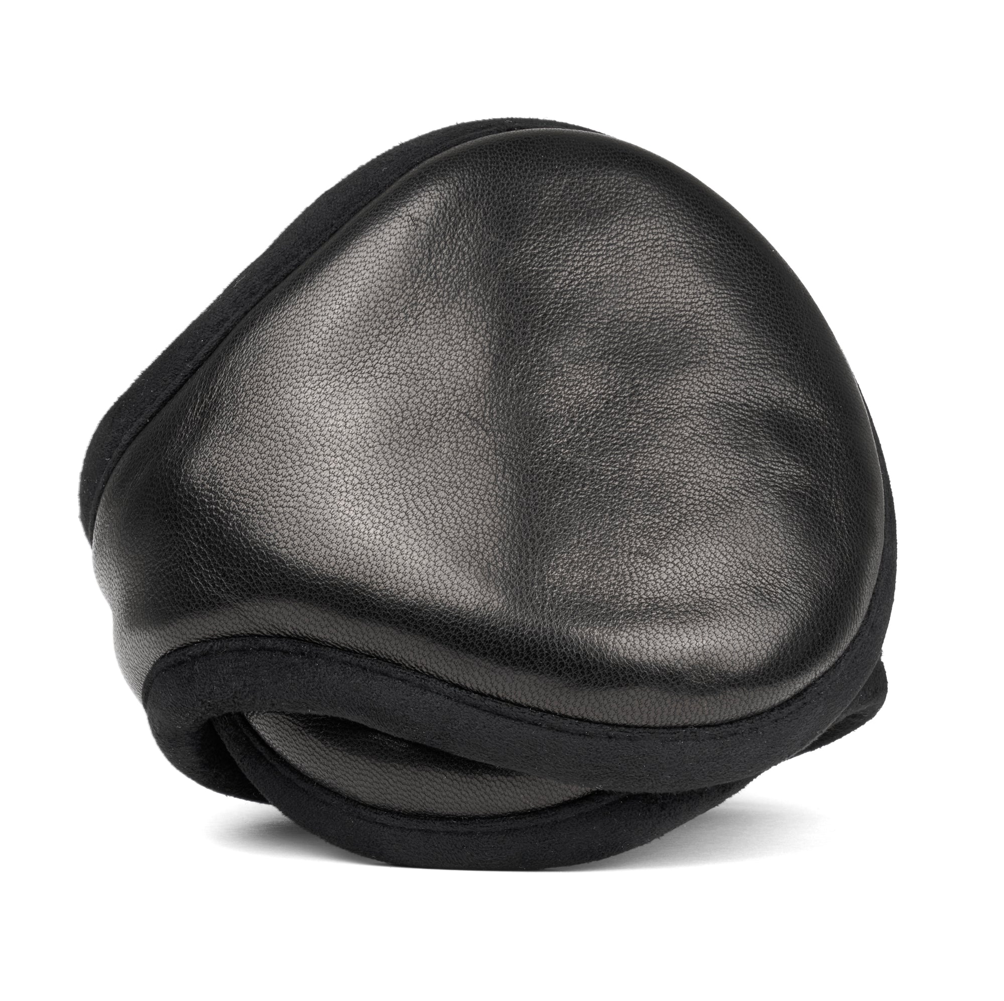 Mens Leather Ear Warmer