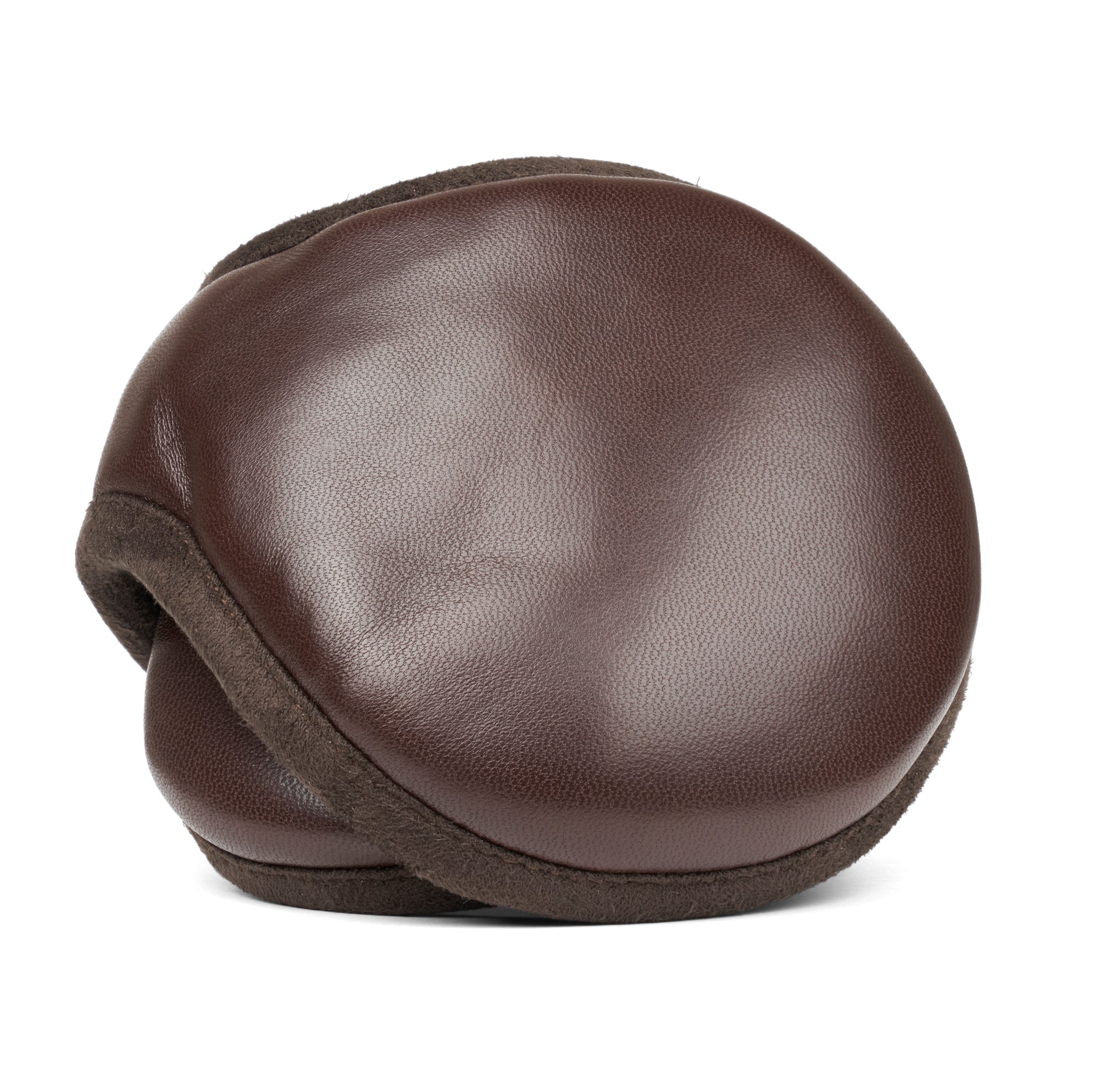Mens Leather Ear Warmer