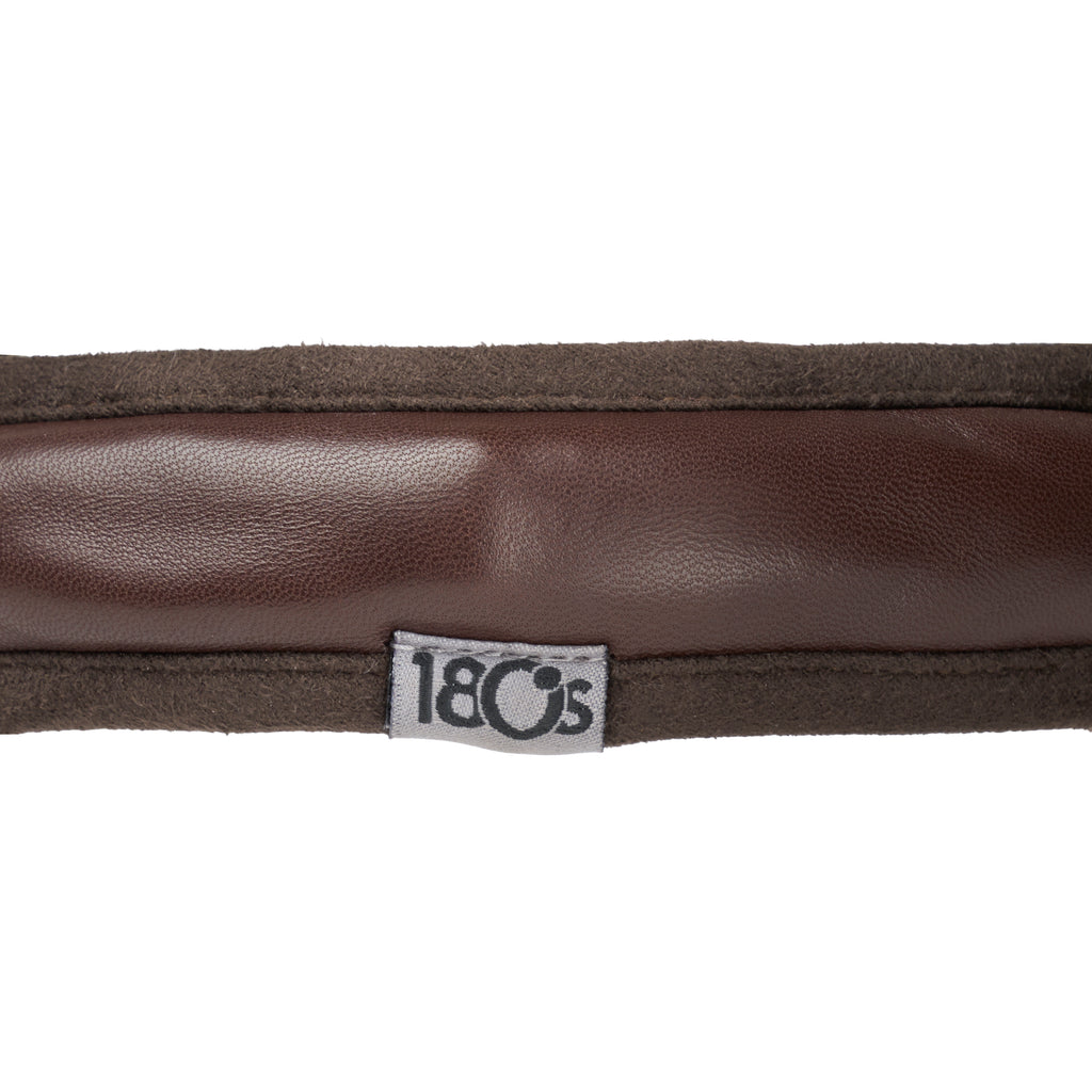 Mens Leather Ear Warmer