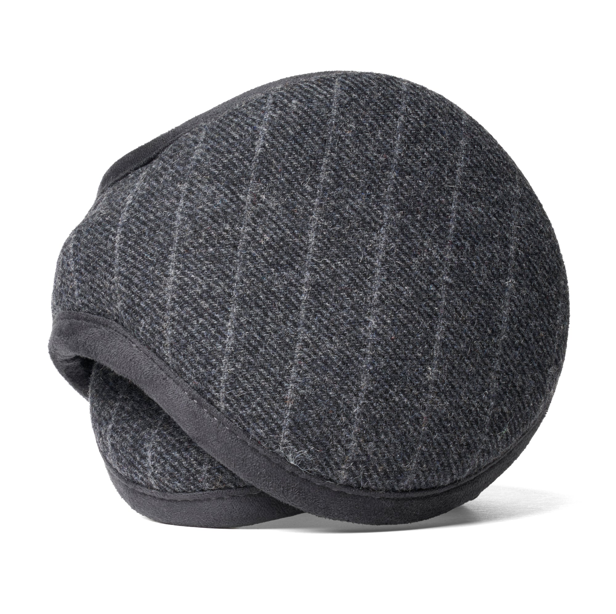 Menswear Pinstripe Ear Warmer