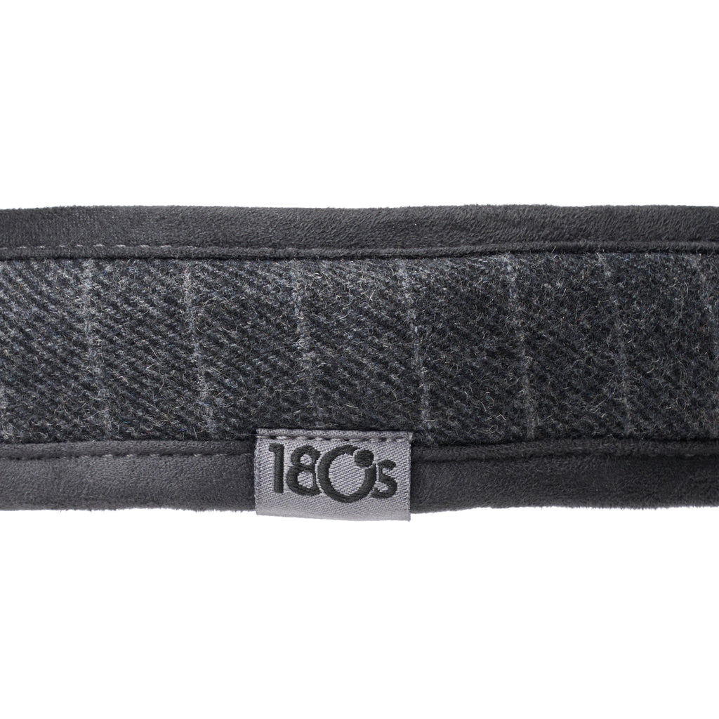 Menswear Pinstripe Ear Warmer
