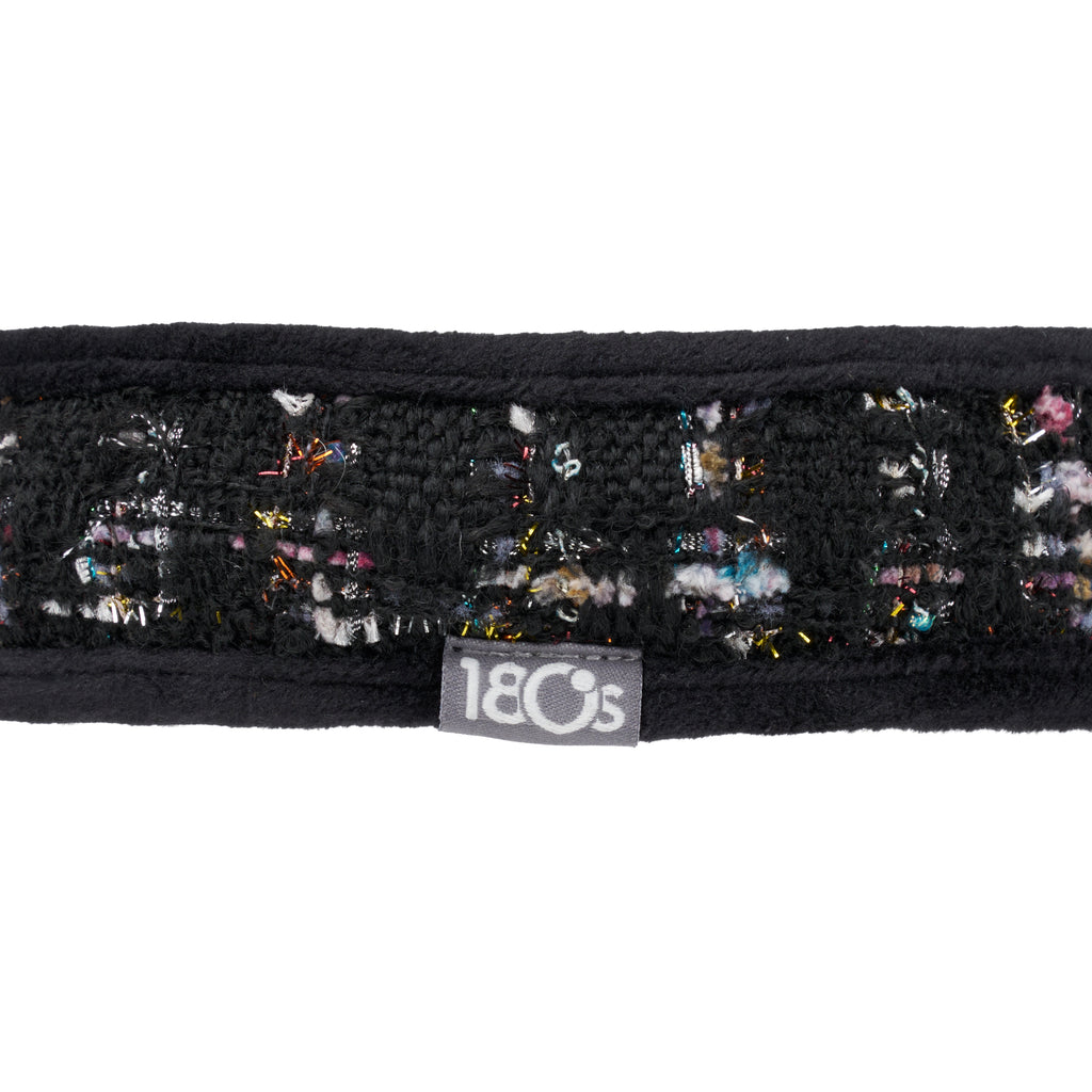 Womens Boucle Tweed Ear Warmer