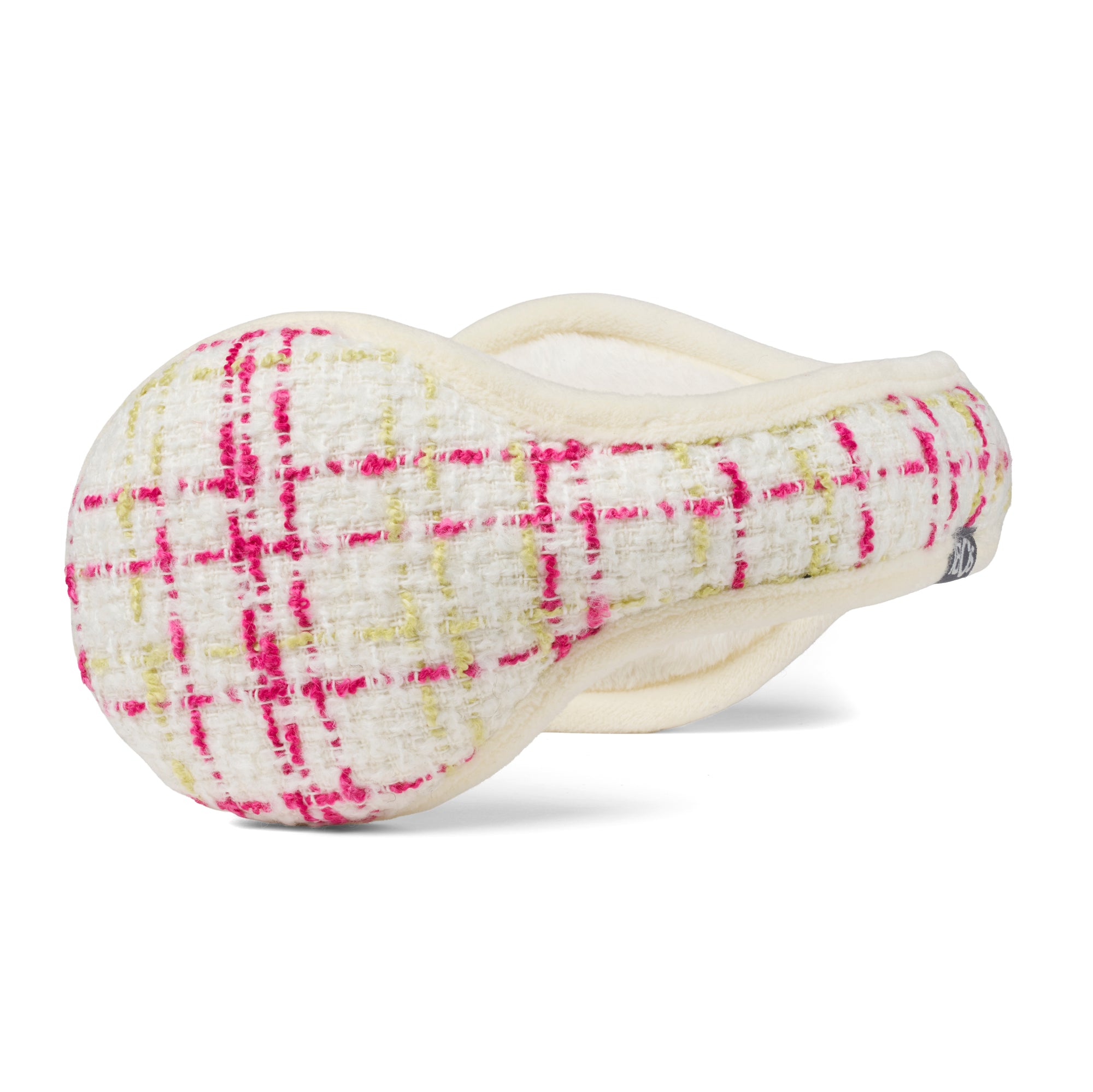Womens Boucle Tweed Ear Warmer