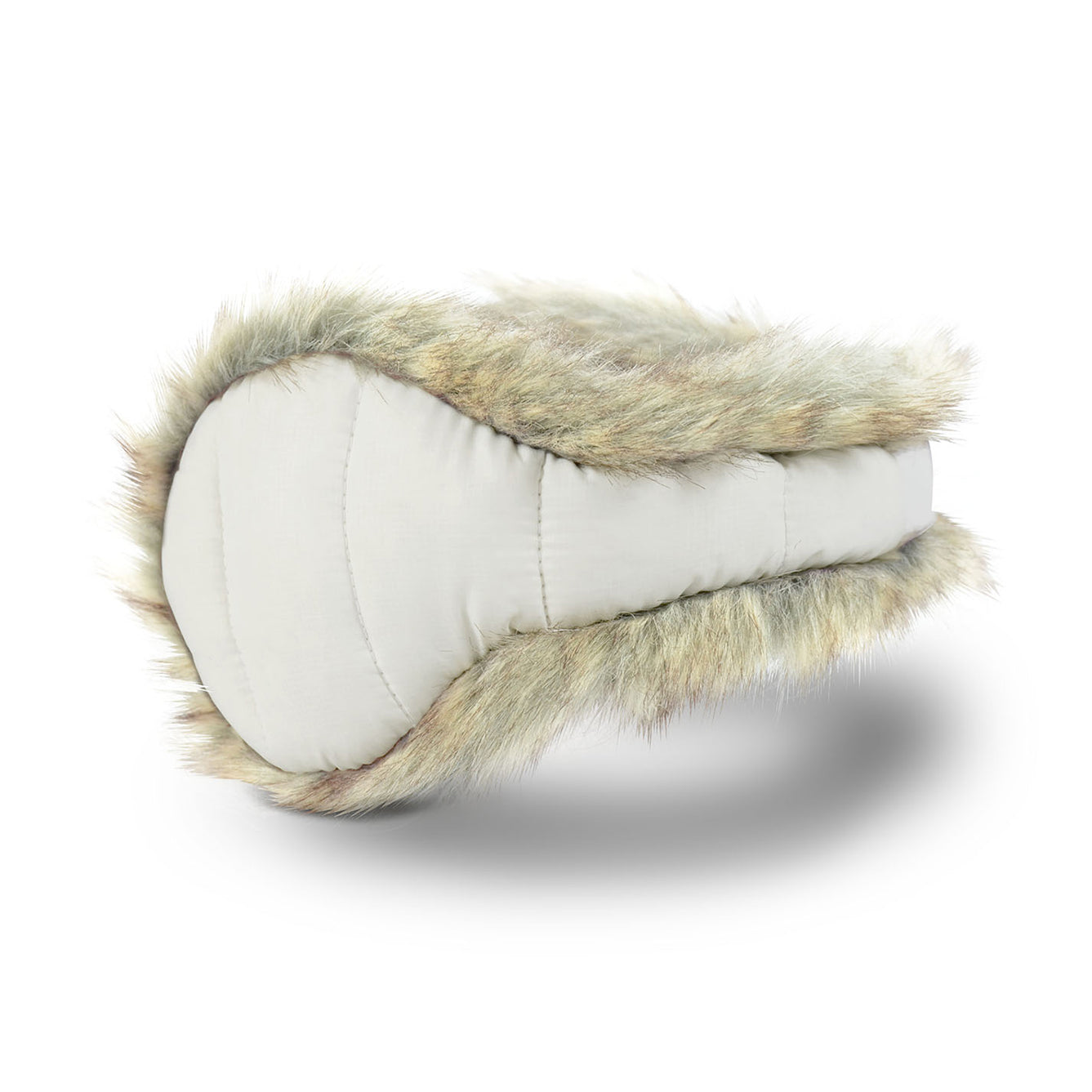 Down Fur Ear Warmer Women Snow White