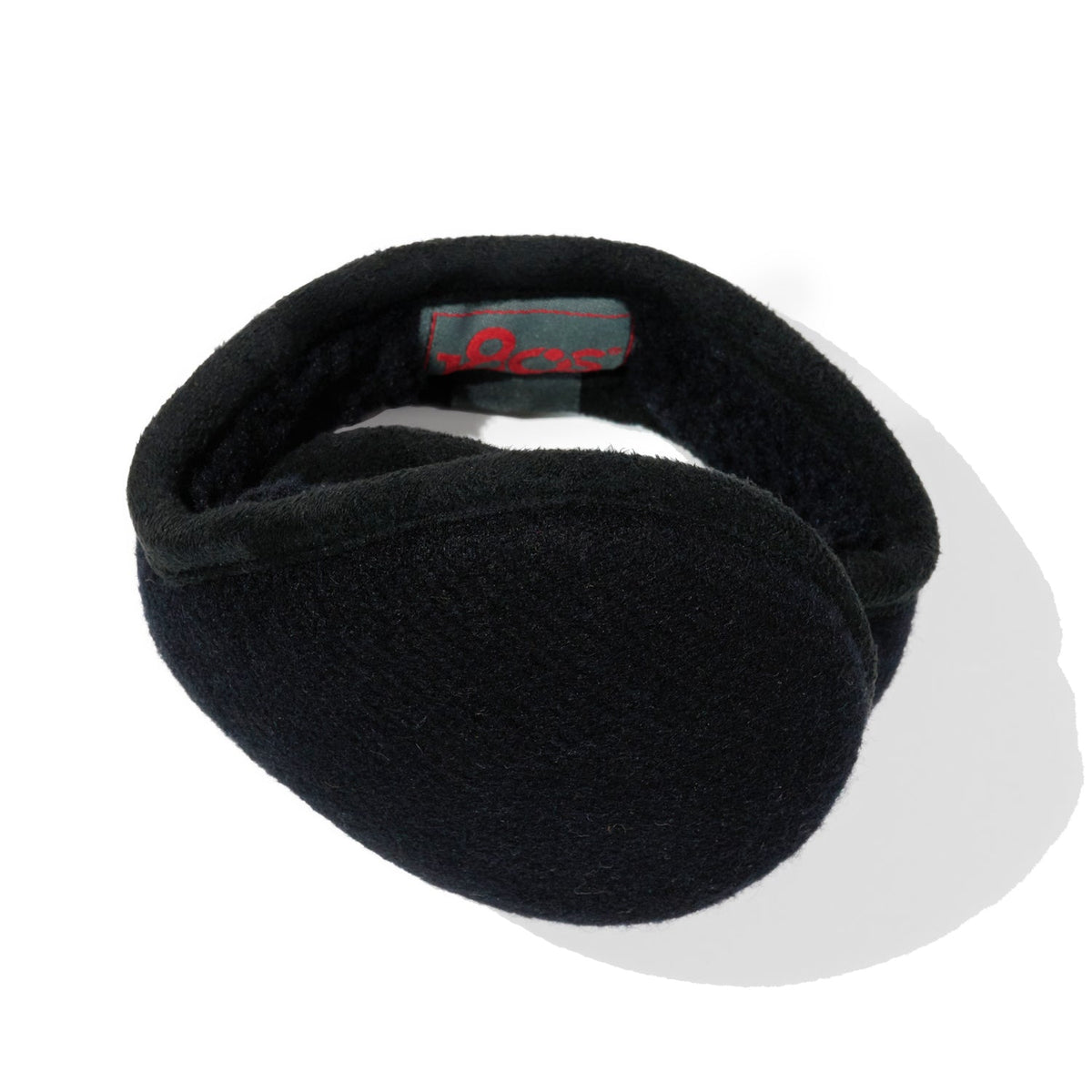 Wool Ear Warmer Men Black