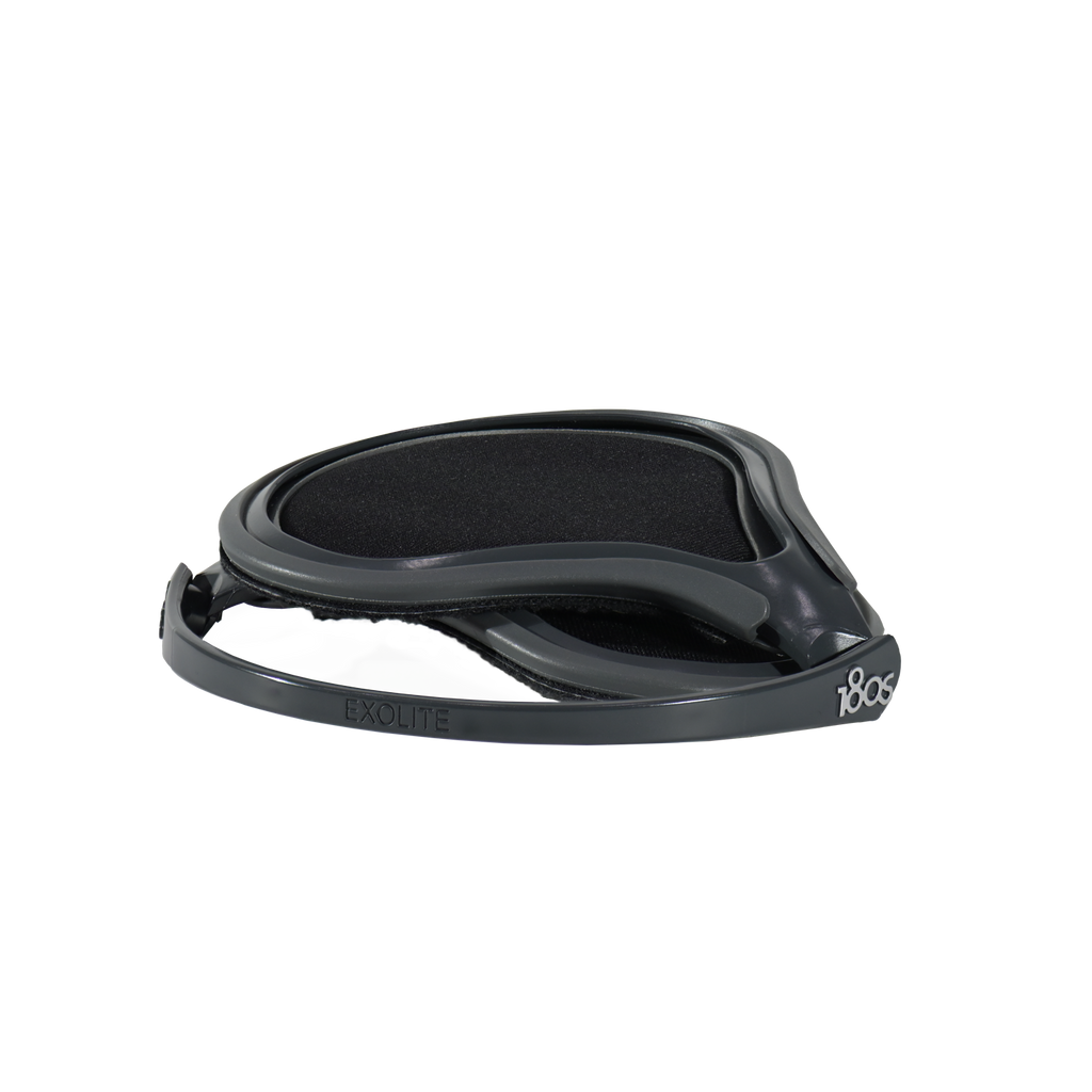 180s Unisex Ultra-Thin & Lightweight EXOLITE Behind-the-head Ear Warmer (Exolite, Black)