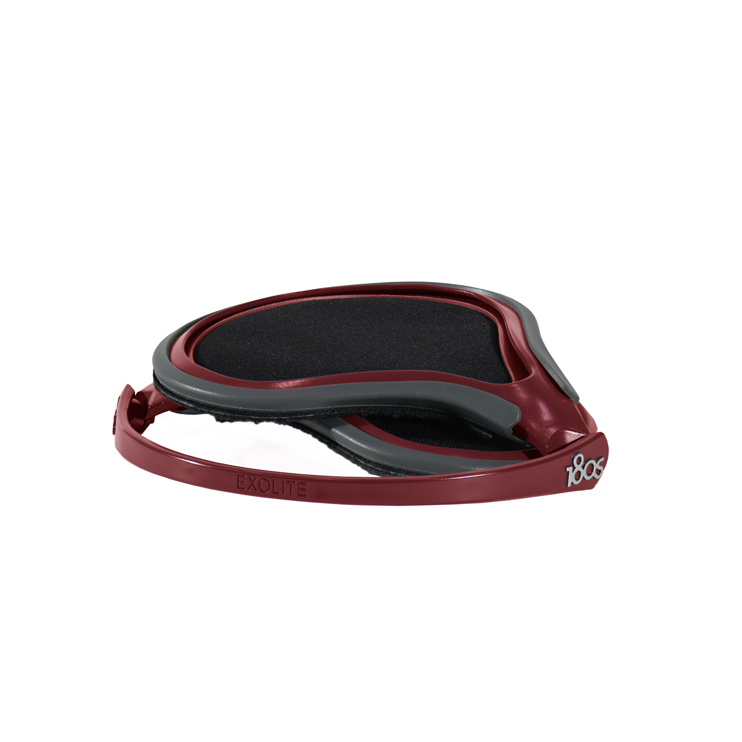 180s Unisex Ultra-Thin & Lightweight EXOLITE Behind-the-head Ear Warmer (Exolite, Maroon)