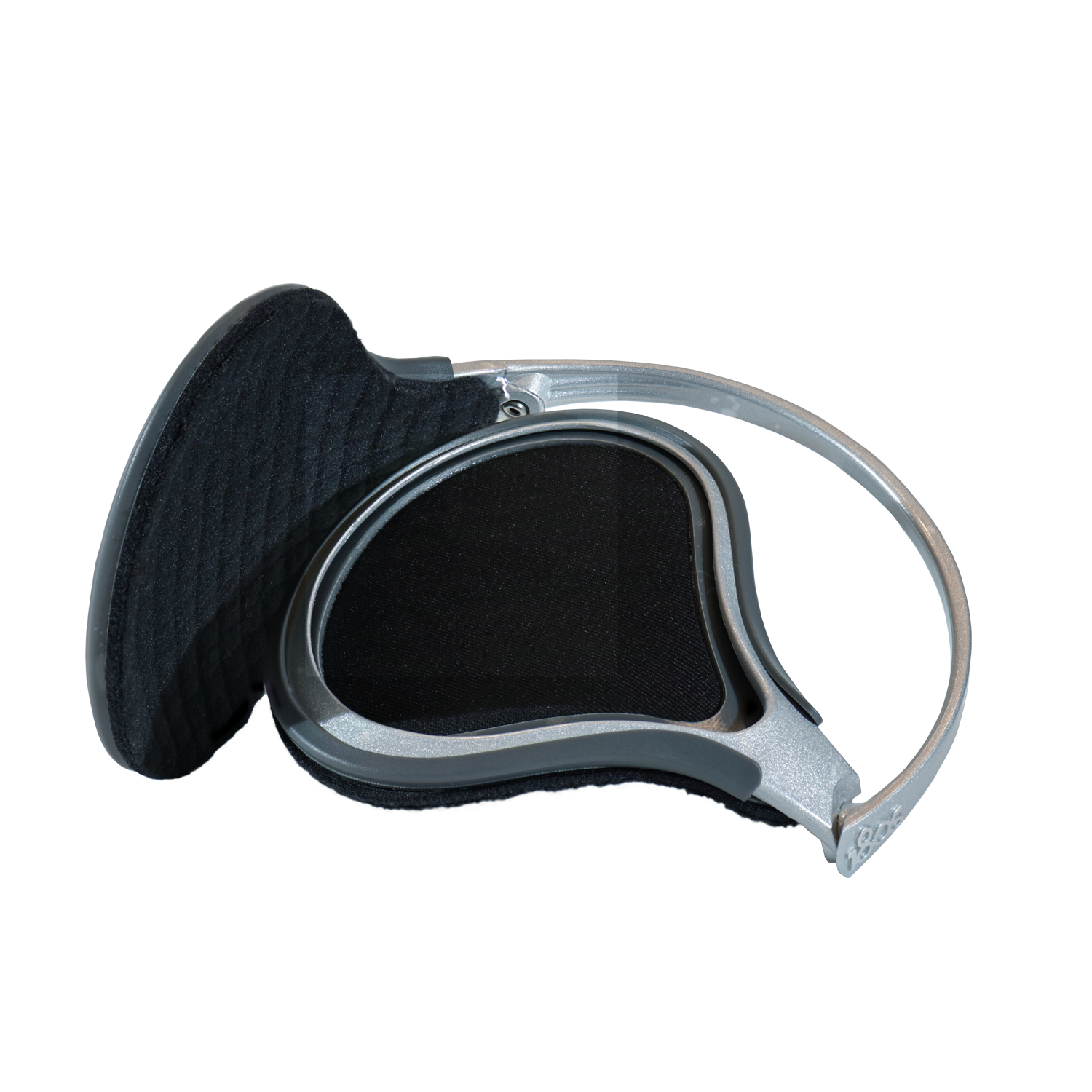 180s Unisex Ultra-Thin & Lightweight EXOLITE Behind-the-head Ear Warmer (Exolite, Silver Metallic)