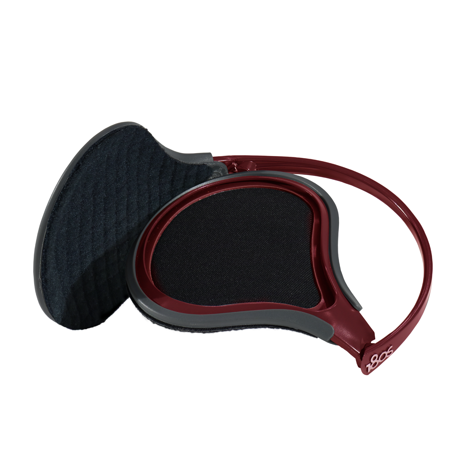 180s Unisex Ultra-Thin & Lightweight EXOLITE Behind-the-head Ear Warmer (Exolite, Maroon)