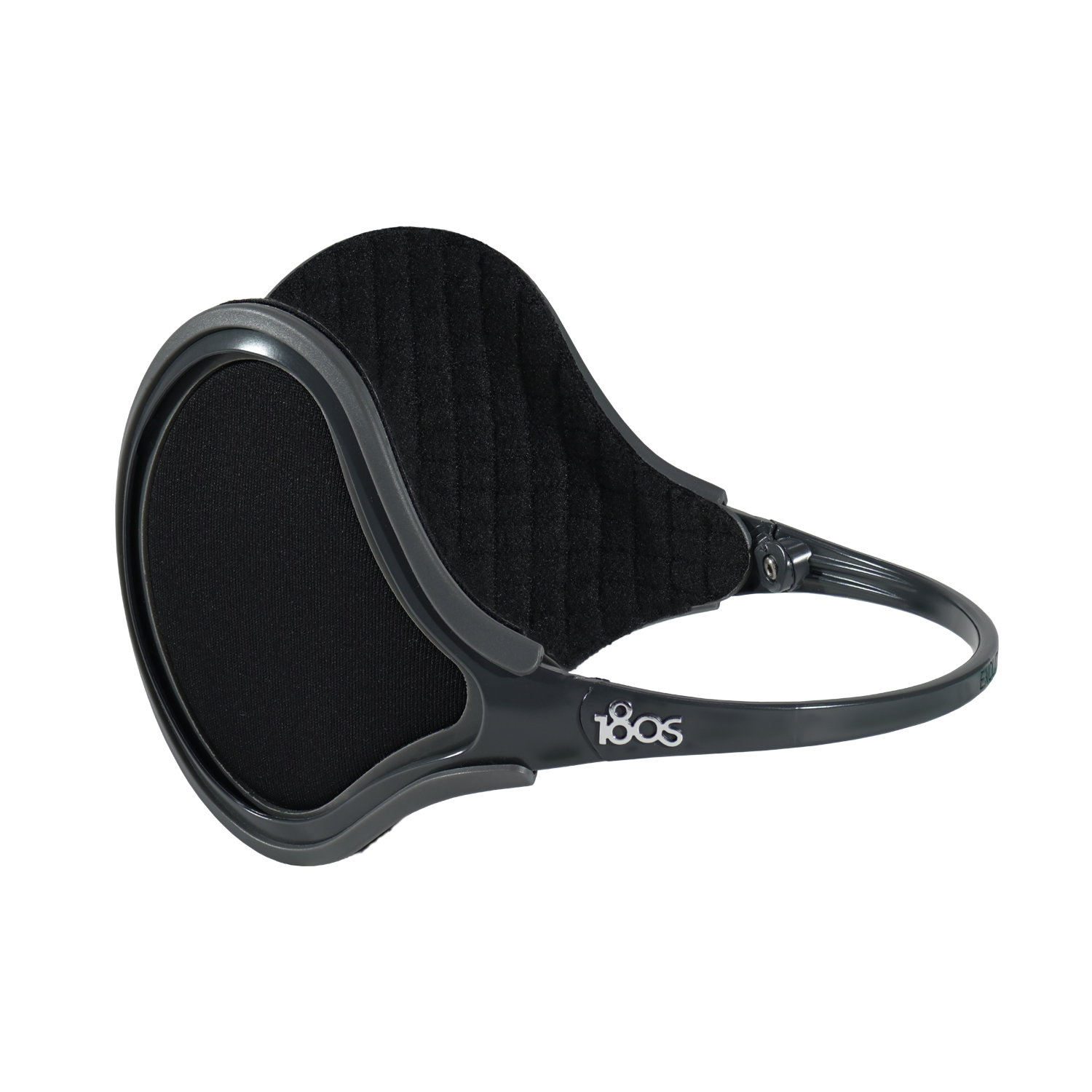 180s Unisex Ultra-Thin & Lightweight EXOLITE Behind-the-head Ear Warmer (Exolite, Black)