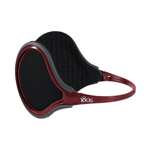 180s Unisex Ultra-Thin & Lightweight EXOLITE Behind-the-head Ear Warmer (Exolite, Maroon)