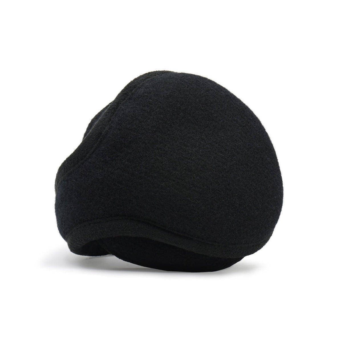 Wool Ear Warmer Men Black