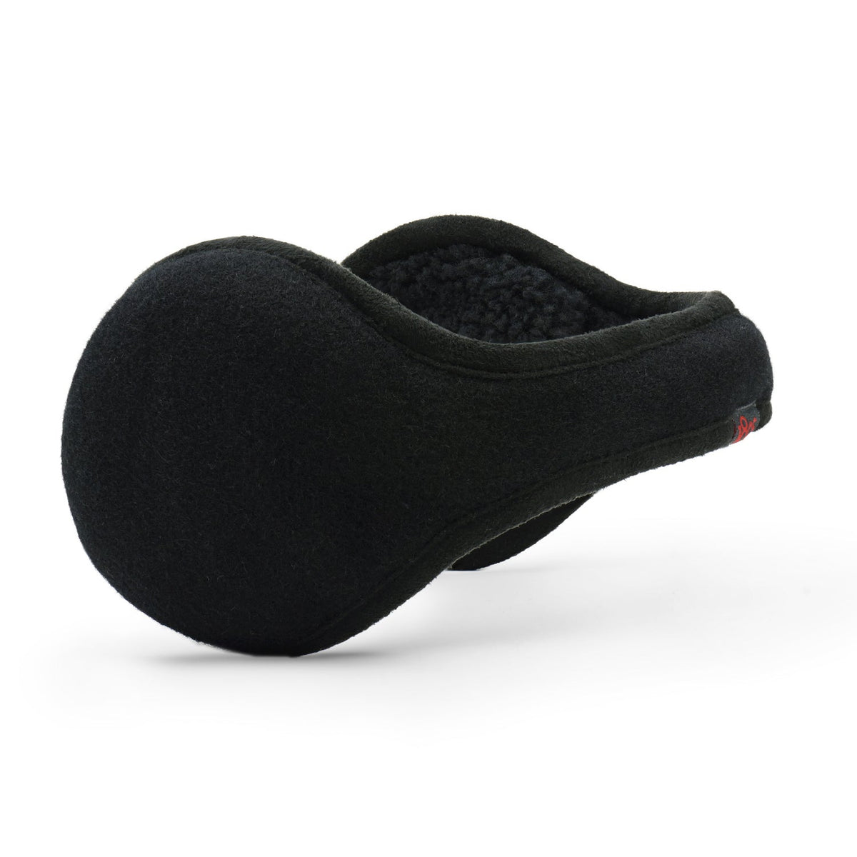 Wool Ear Warmer Men Black