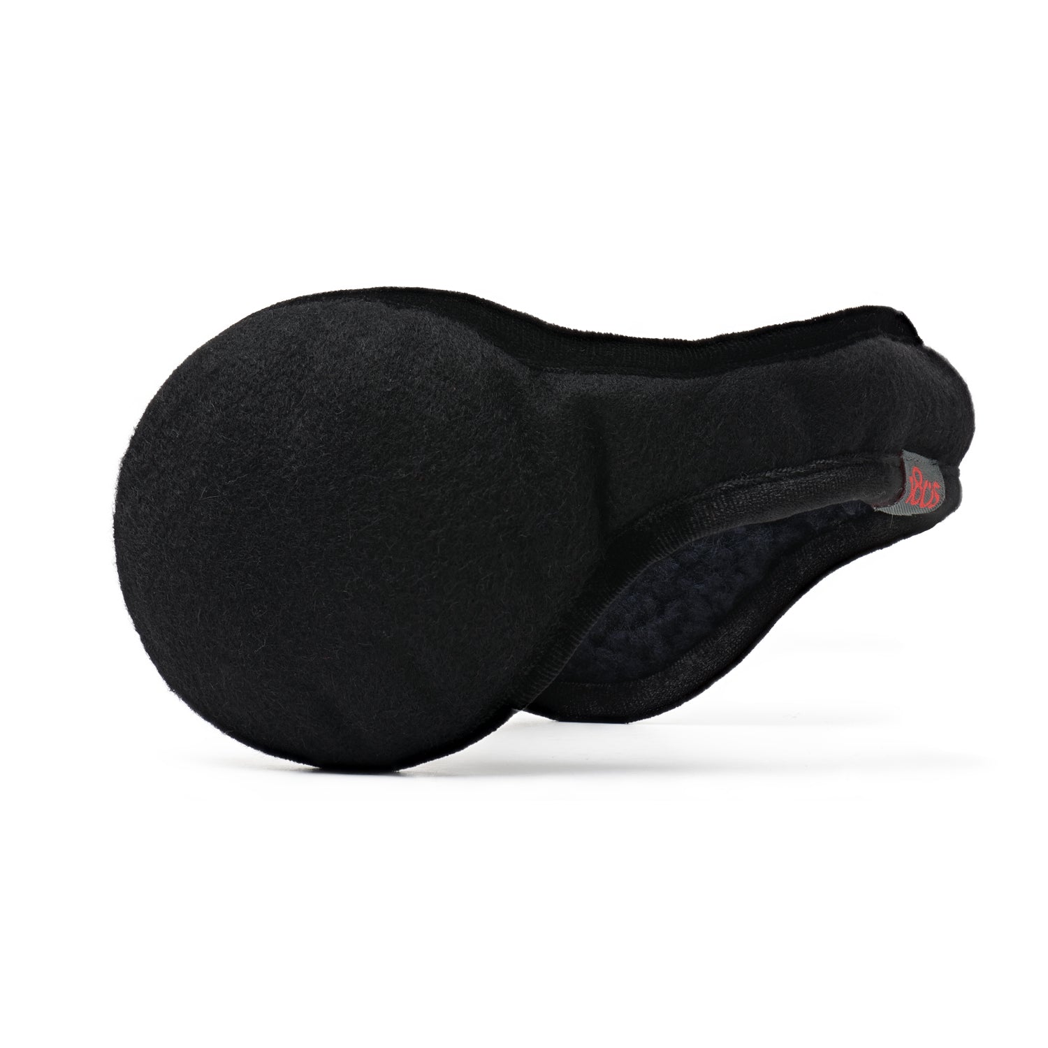 Worsted Wool Ear Warmer Women Black