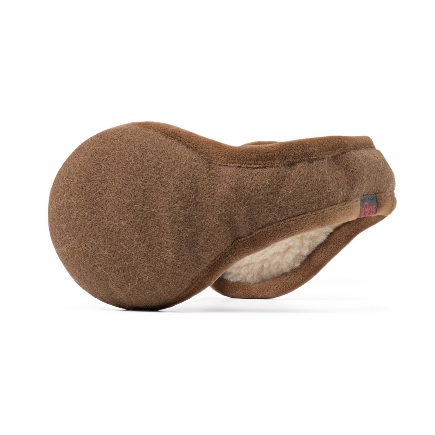 Worsted Wool Ear Warmer Women Camel
