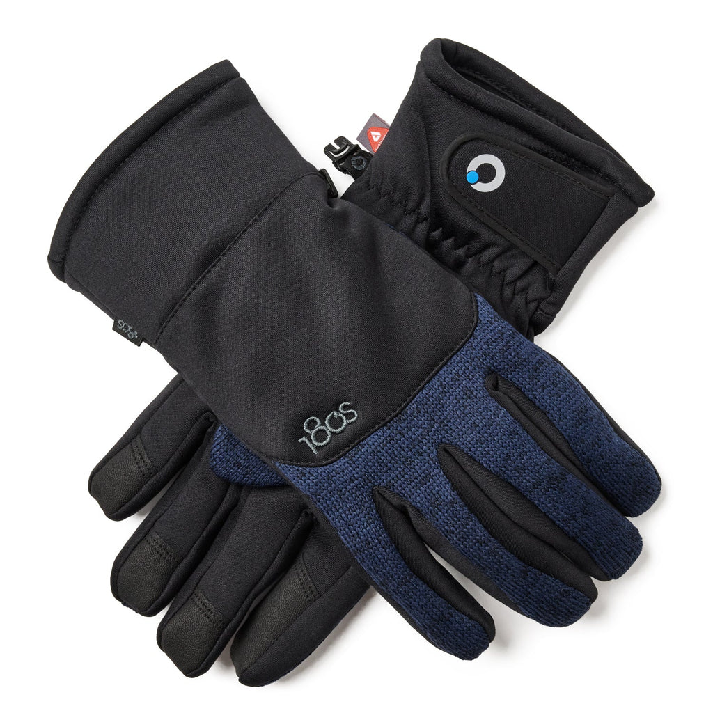 Aztec Gloves Men Navy Heather