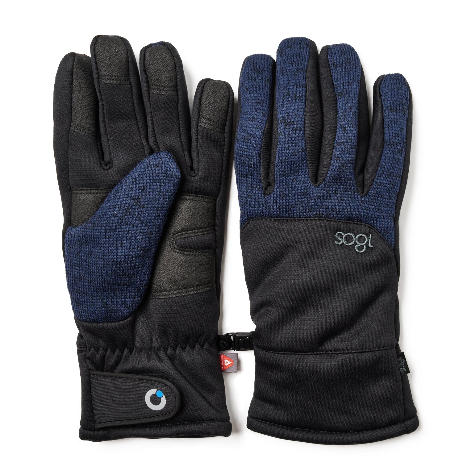 Aztec Gloves Men Navy Heather