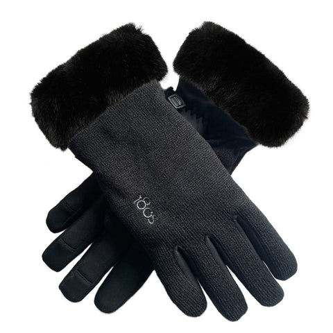 Felicity Gloves Women Black / Black