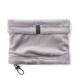Lush Multifunctional Women Neck Warmer Gray