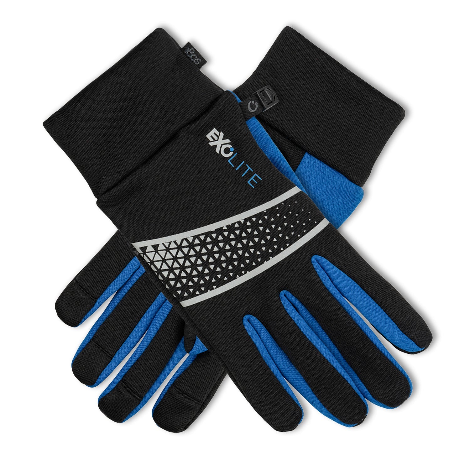Exolite Gloves Black / Royal Blue