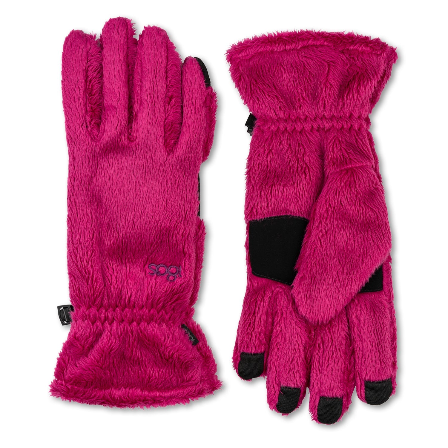 Lush Gloves Women Orchid Flower