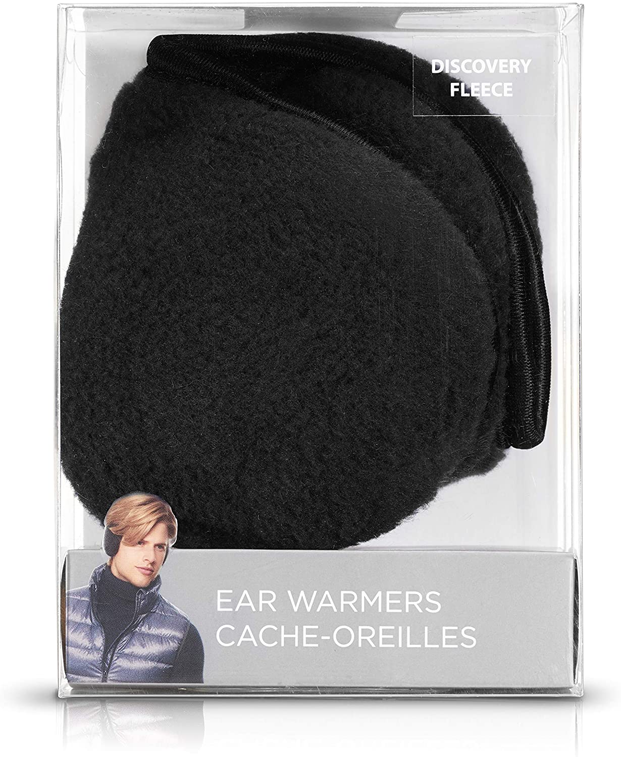 Tec Fleece Ear Warmer Men Charcoal Gray