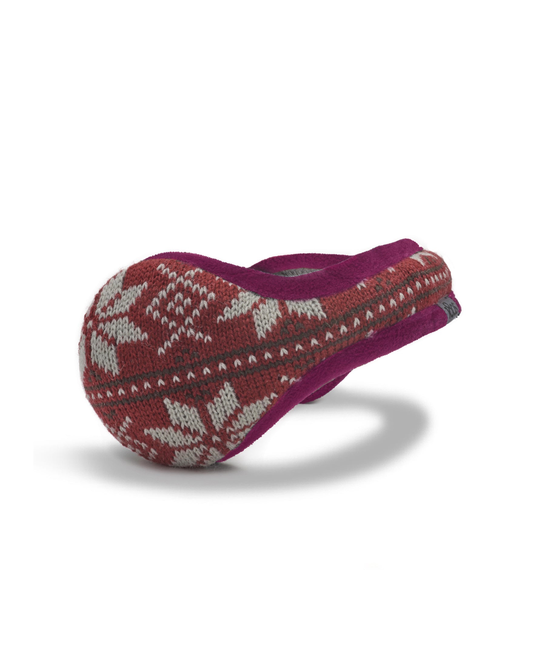 Bergen Ear Warmer Women Red Multi (Magenta)